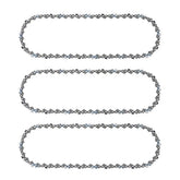 Hipa S49 14 Inch Chain 3/8 LP .050 49DL For #91VXL049G Mcculloch Mac 3200 3214 3216 3516 Poulan PLN1514 Echo PPT-265 Cutting Chainsaw (3 Piece)